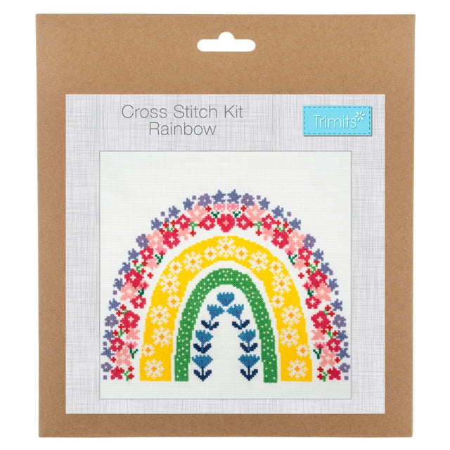 Trimits Rainbow Cross Stitch Kit