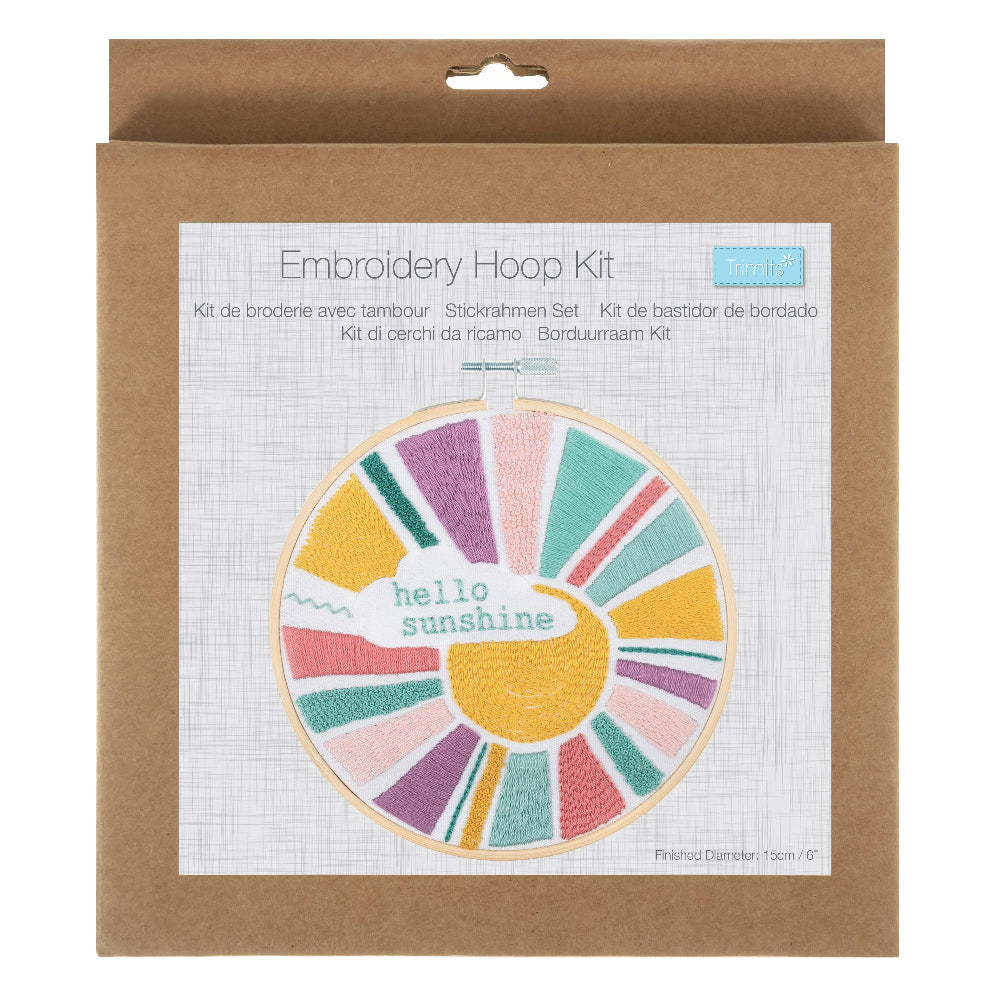 Trimits Rainbow Embroidery Kit