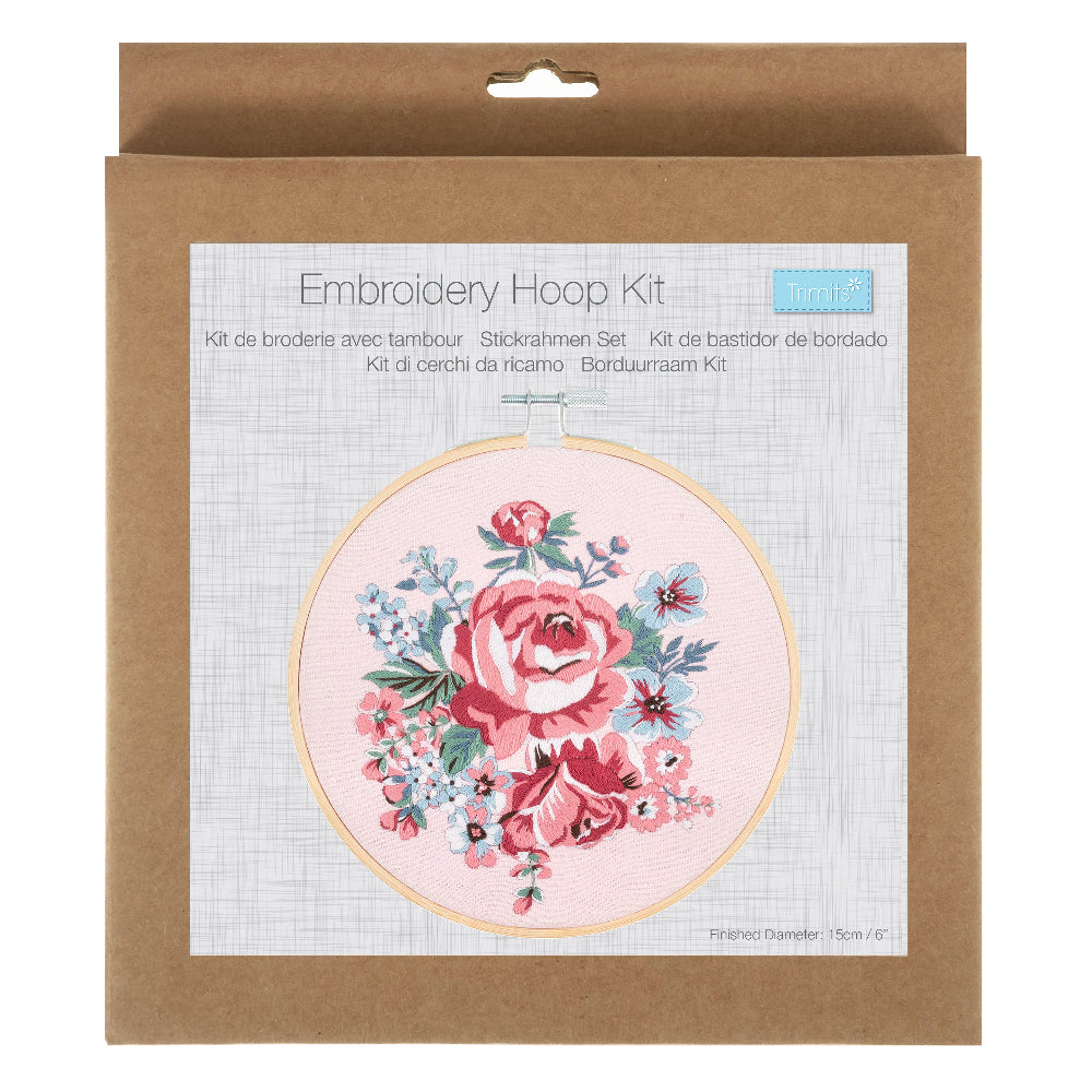Trimits Rose Blossom Embroidery Kit