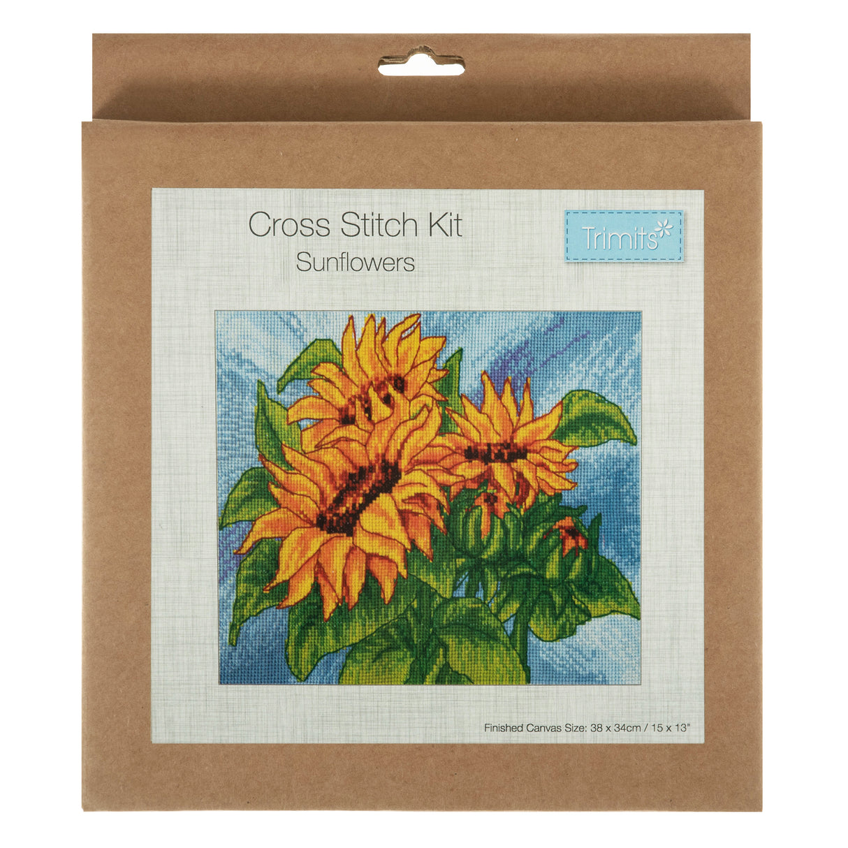 Trimits Sunflowers Cross Stitch Kit
