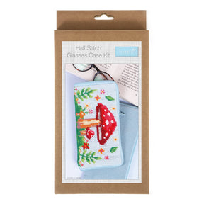 Trimits Toadstools Glasses Case Tapestry Craft Kit