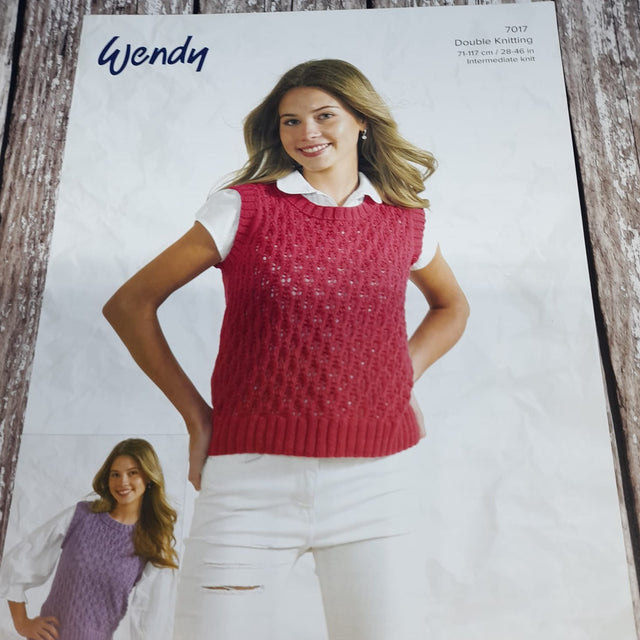 Wendy DK Knitting Pattern 7017