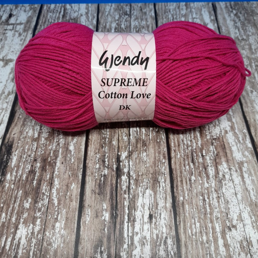 Wendy Supreme Cotton love DK - Linen (WCT04) - 100g