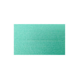 A rectangular mint green textured yarn swatch centered on a plain white background.