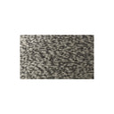 A rectangular close-up swatch of a heathered, texturedy arn sample in a speckled grey and off-white pattern, centered on a plain white background.