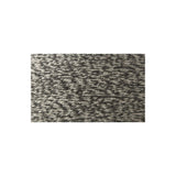 A rectangular close-up swatch of a heathered, texturedy arn sample in a speckled grey and off-white pattern, centered on a plain white background.