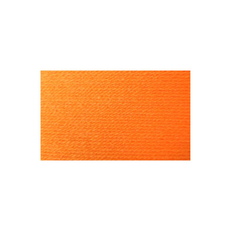 A rectangular orange textured yarn swatch centered on a plain white background.
