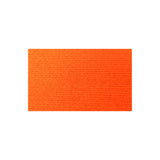 A rectangular orange textured yarn swatch centered on a plain white background.