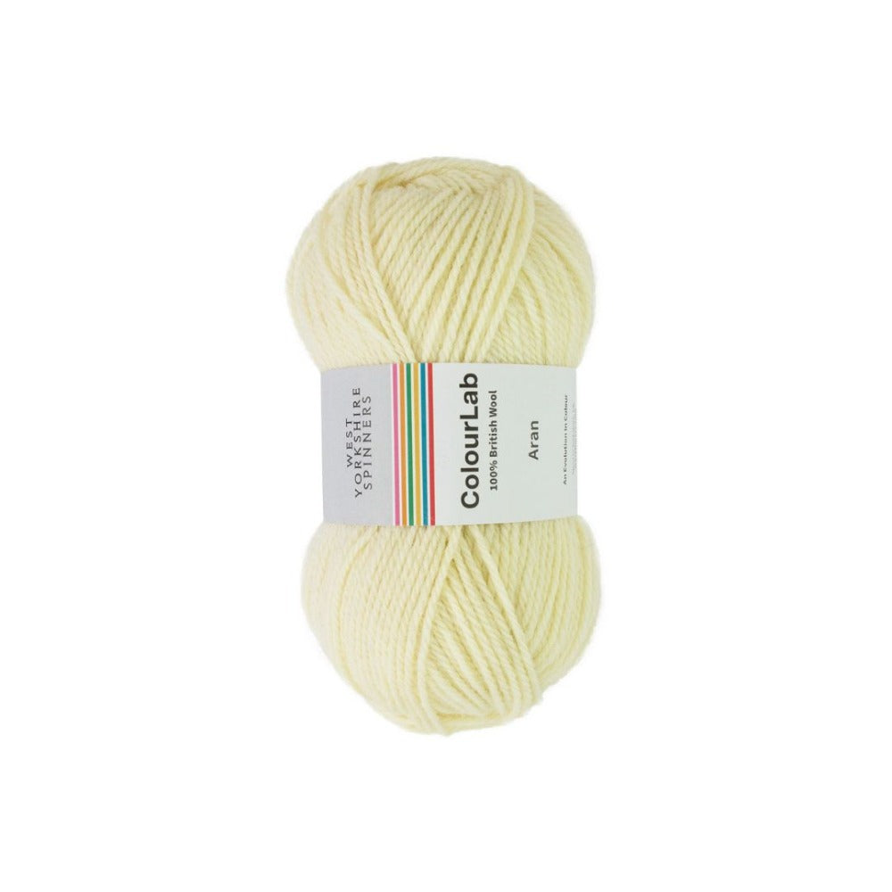 West Yorkshire Spinners Colour Lab Aran Clotted Cream