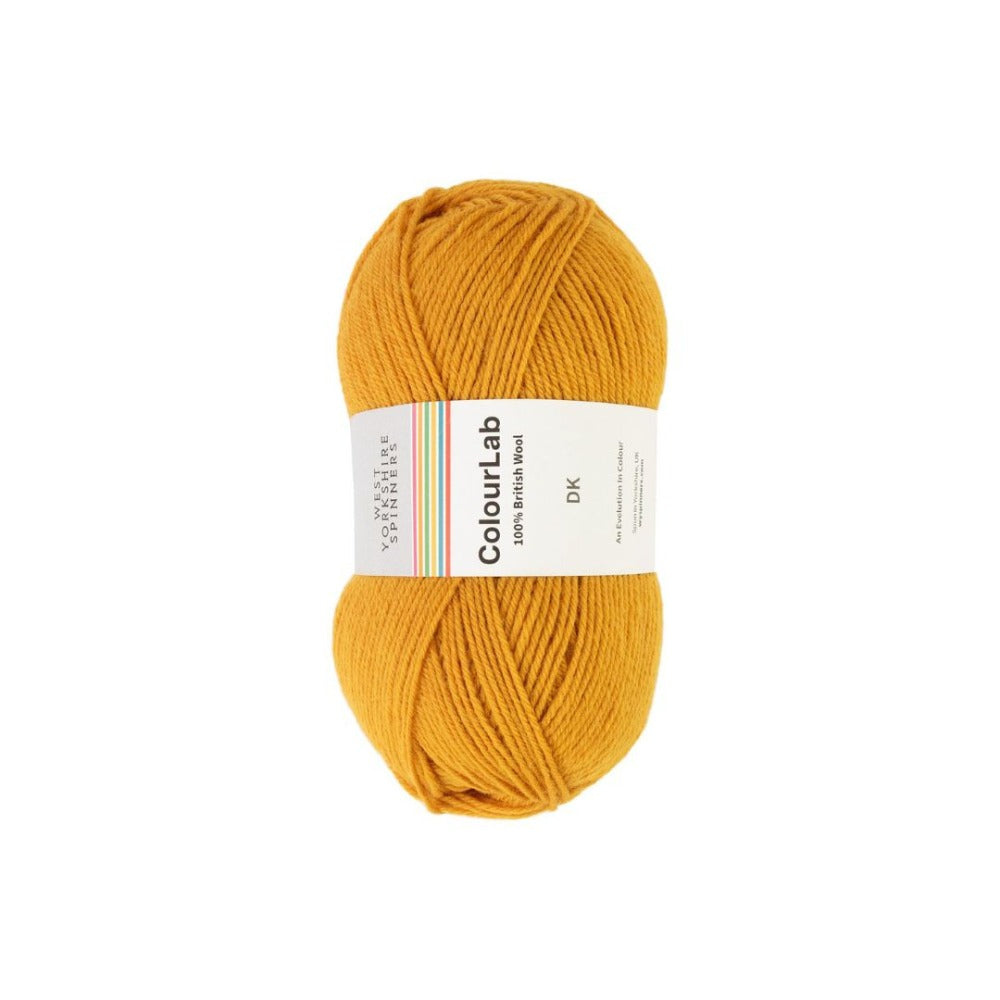 West Yorkshire Spinners Colour Lab DK Mustard Yellow