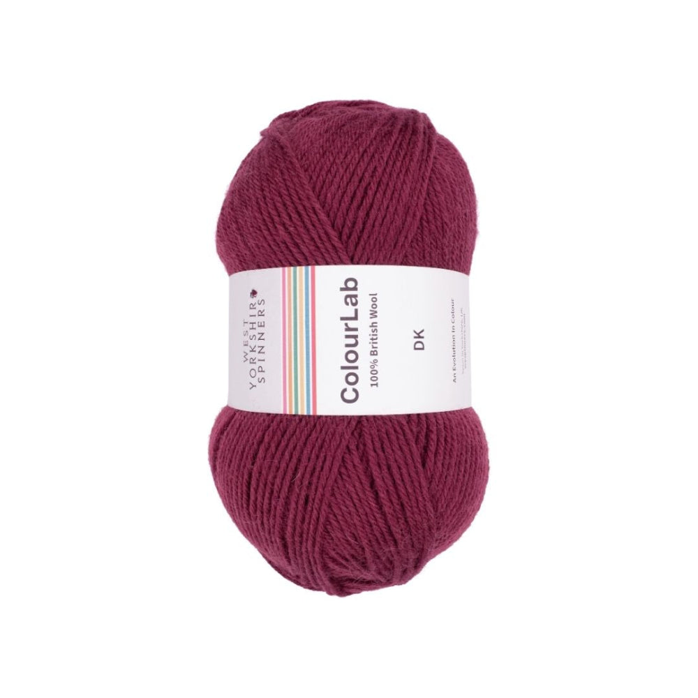 West Yorkshire Spinners Colour Lab DK Wine Red