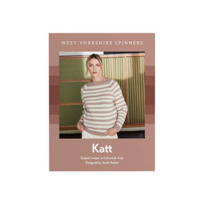 West Yorkshire Spinners Katt Aran Jumper Knitting Pattern