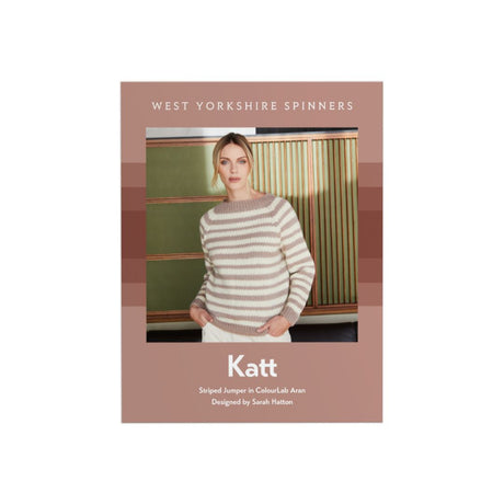 West Yorkshire Spinners Katt Aran Jumper Knitting Pattern