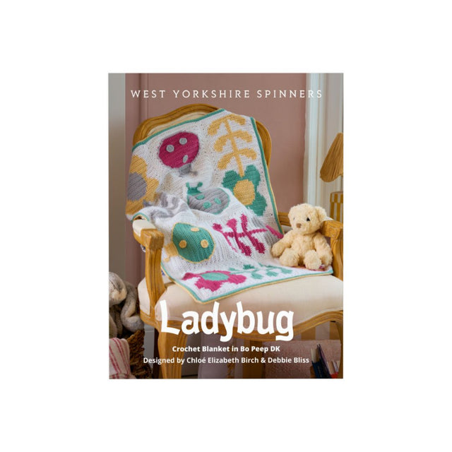 West Yorkshire Spinners Ladybug Crochet Baby Blanket Pattern