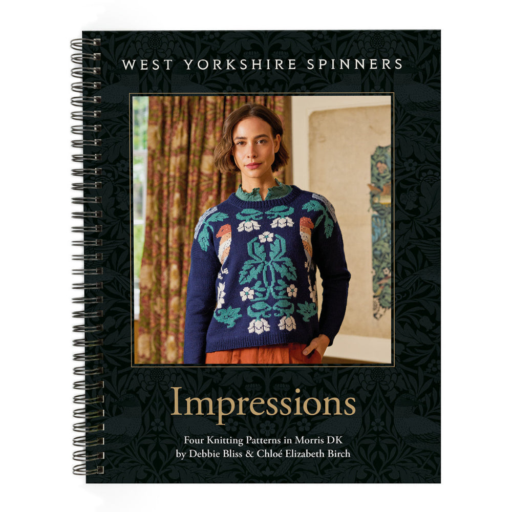 West Yorkshire Spinners Morris DK Impressions Knitting Book