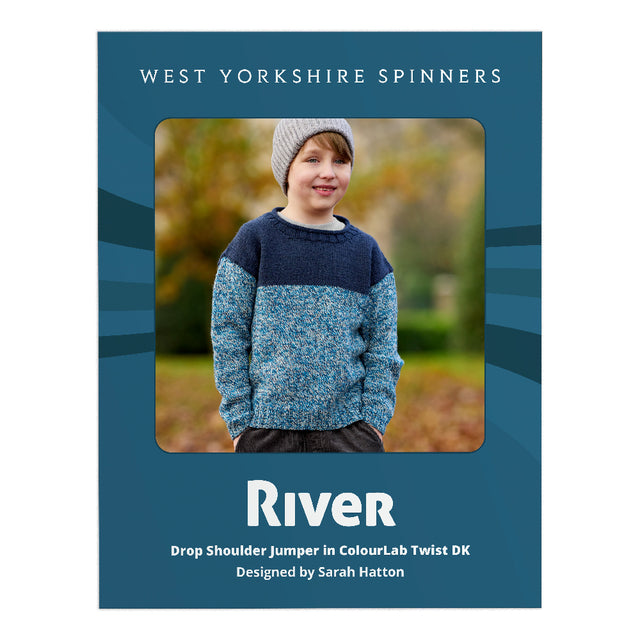 West Yorkshire Spinners ColourLab Twist River Jumper Knitting Pattern