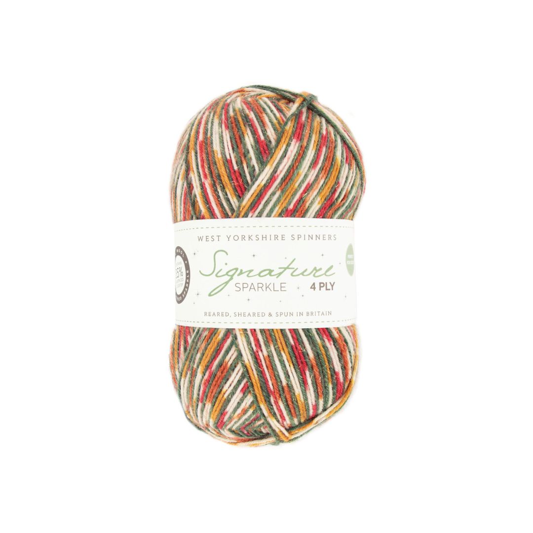 West Yorkshire Spinners Signature 4 Ply Sock Yarn Yuletide