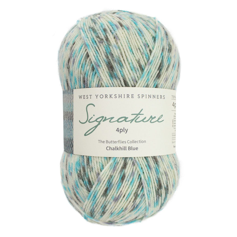 West Yorkshire Spinners Signature 4 Ply  Chalkhill Blue