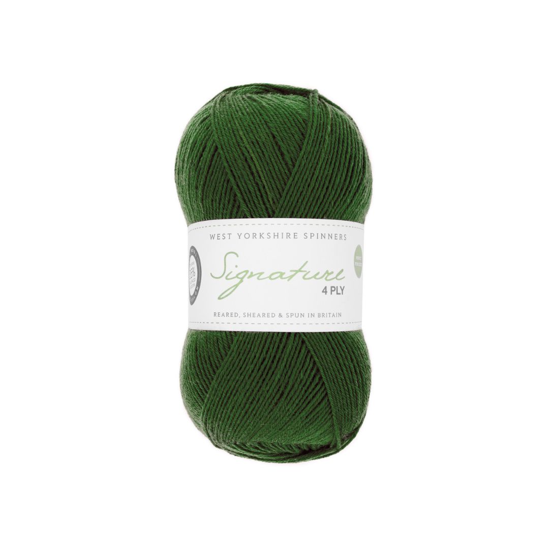 West Yorkshire Spinners Signature 4 Ply Evergreen