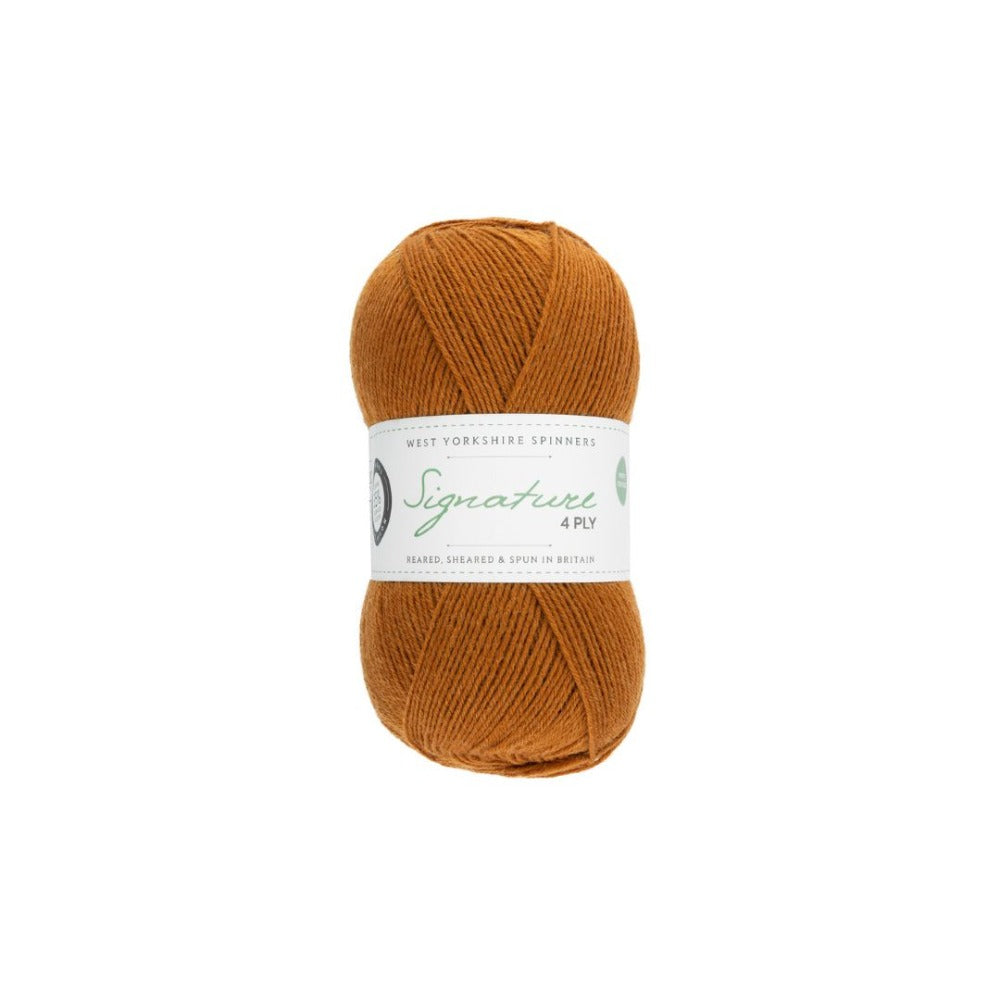 West Yorkshire Spinners Signature 4 Ply Nutmeg