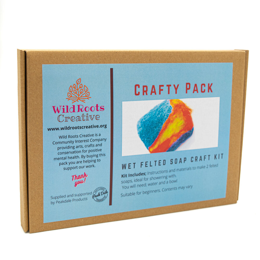 Wet Felted Soap Craft Kit