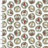 Whimsy Winter Wonderland Fabric Animal Wreaths
