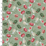 Whimsy Winter Wonderland Fabric Mitten Toss