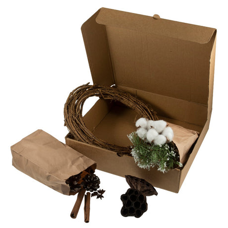 Fragrant Foliage Wreath Kit Box