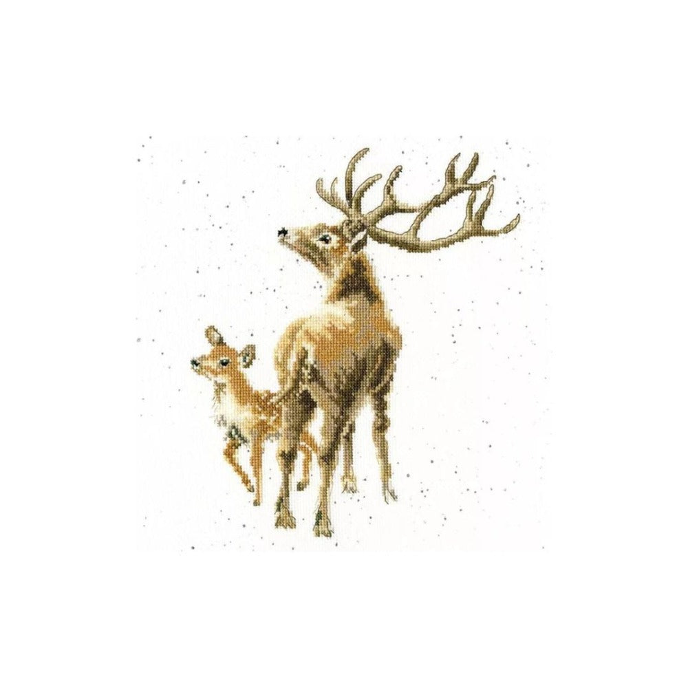 Wrendale Designs Wild at Heart Cross Stitch Kit