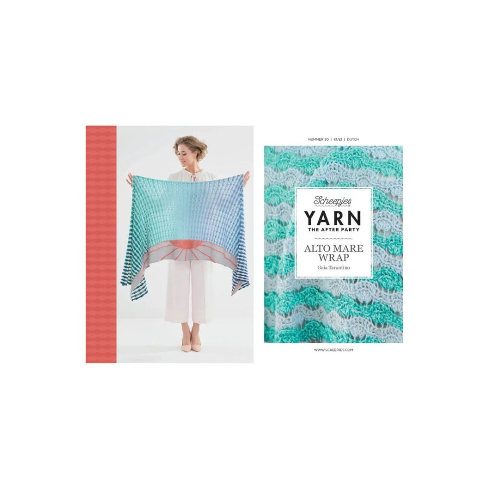 Yarn the After Party Alto Mare Wrap Pattern