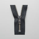YKK Metal Trouser Zip 15 cm Black