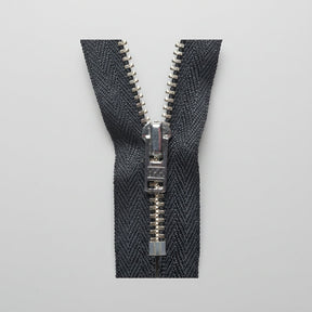 YKK Metal Trouser Zip 15 cm Black