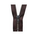 YKK Metal Trouser Zip 15 cm Brown