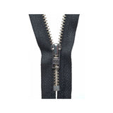 YKK Metal Trouser Zip 18 cm Black