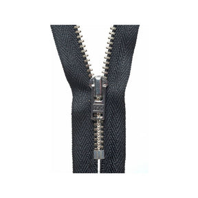 YKK Metal Trouser Zip 18 cm Black