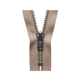 YKK Metal Trouser Zip 18 cm Fawn