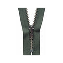 YKK Metal Trouser Zip 18 cm Spruce Green