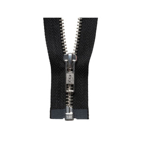 YKK Nickel Free Metal Open End Zip 66 cm Black