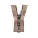YKK Nickel Free Metal Open End Zip 66 cm Fawn