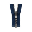 YKK Nickel Free Metal Open End Zip 66 cm Navy