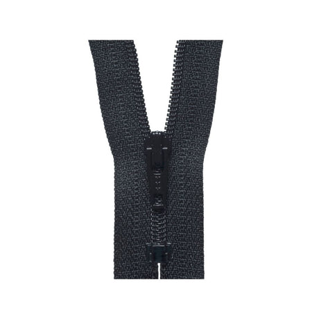 YKK Nylon Dress and Skirt Zip 30 cm Black