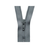 YKK Nylon Dress and Skirt Zip 30 cm Mid Grey