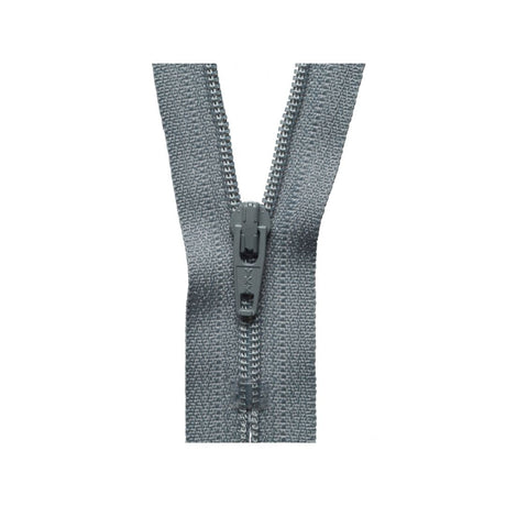 YKK Nylon Dress and Skirt Zip 30 cm Mid Grey