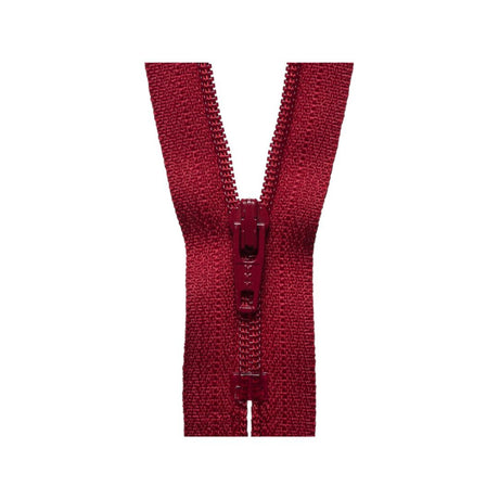 YKK Nylon Dress and Skirt Zip 30 cm Scarlet Berry
