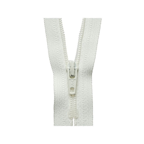 YKK Nylon Dress and Skirt Zip 41 cm Cream