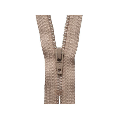 YKK Nylon Dress and Skirt Zip 41 cm Fawn