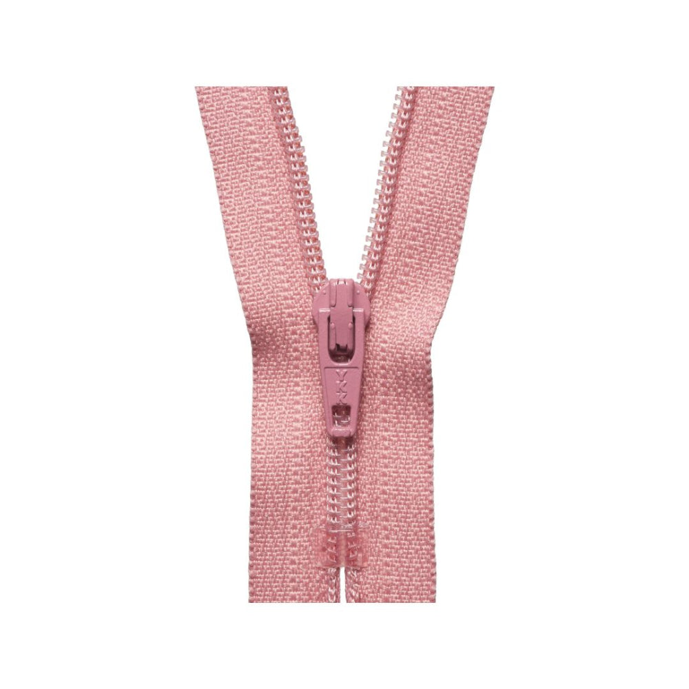 YKK Nylon Dress and Skirt Zip 46 cm Dusky Pink
