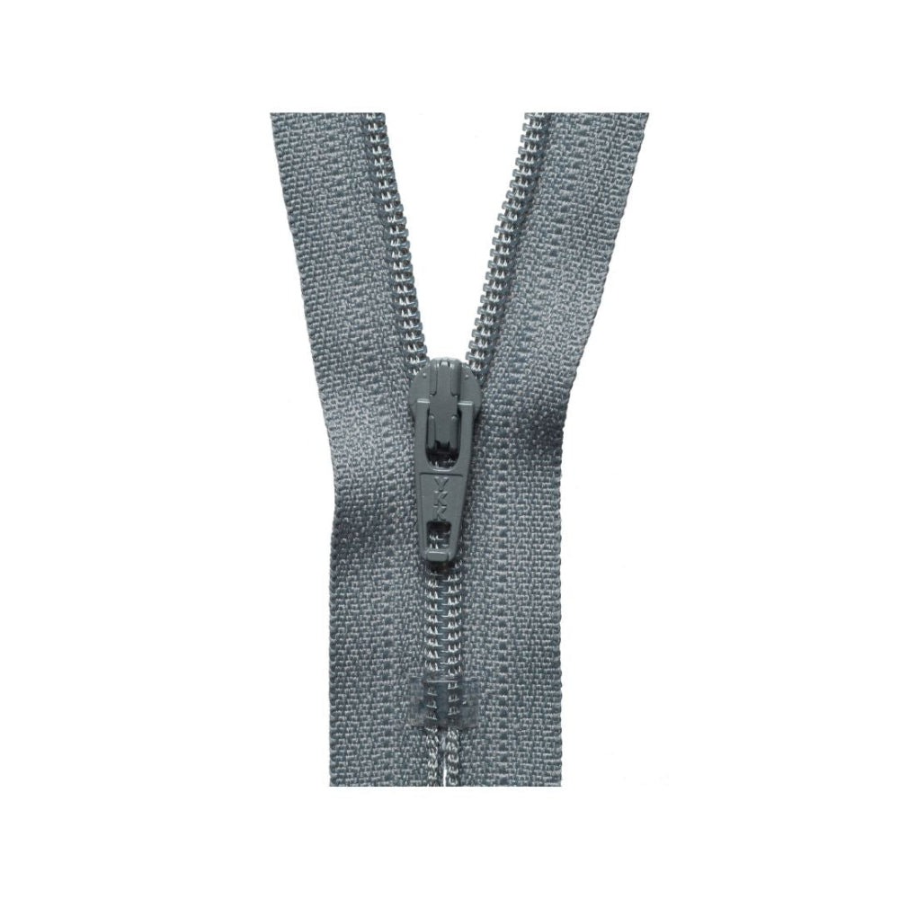 YKK Nylon Dress and Skirt Zip 46 cm Mid Grey