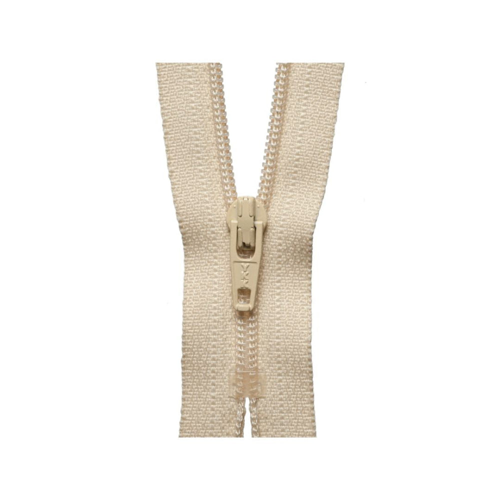 YKK Nylon Dress and Skirt Zip 46 cm Honey