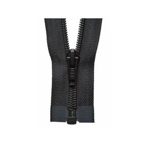 YKK Nylon Open End Zip 36 cm Black